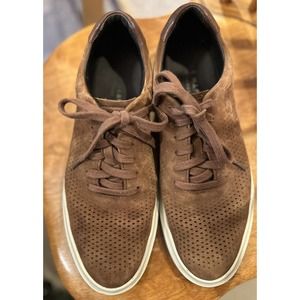 Cole Haan Men GrandPro Rally Laser Cut Perforated Sneakers Chestnut Nubuck 11